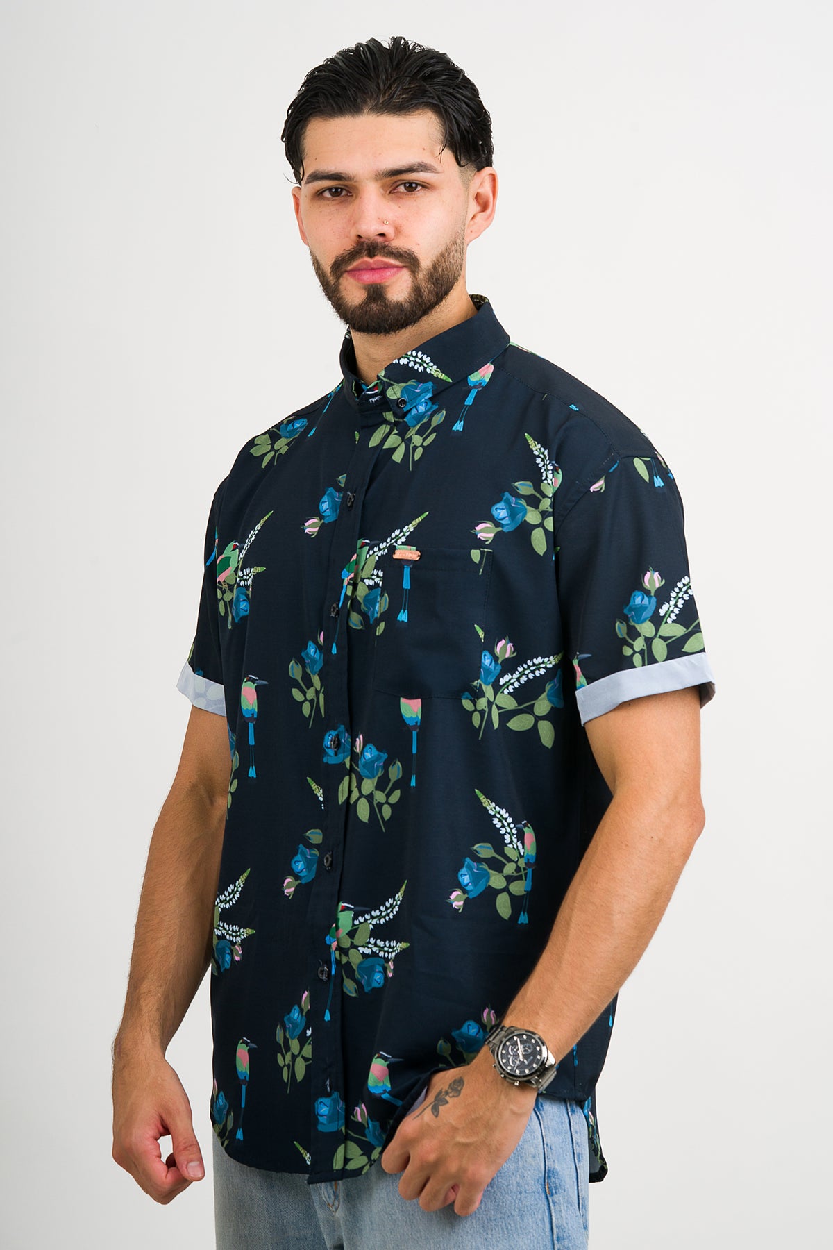 Camisa Button Pajarox - Voszmen