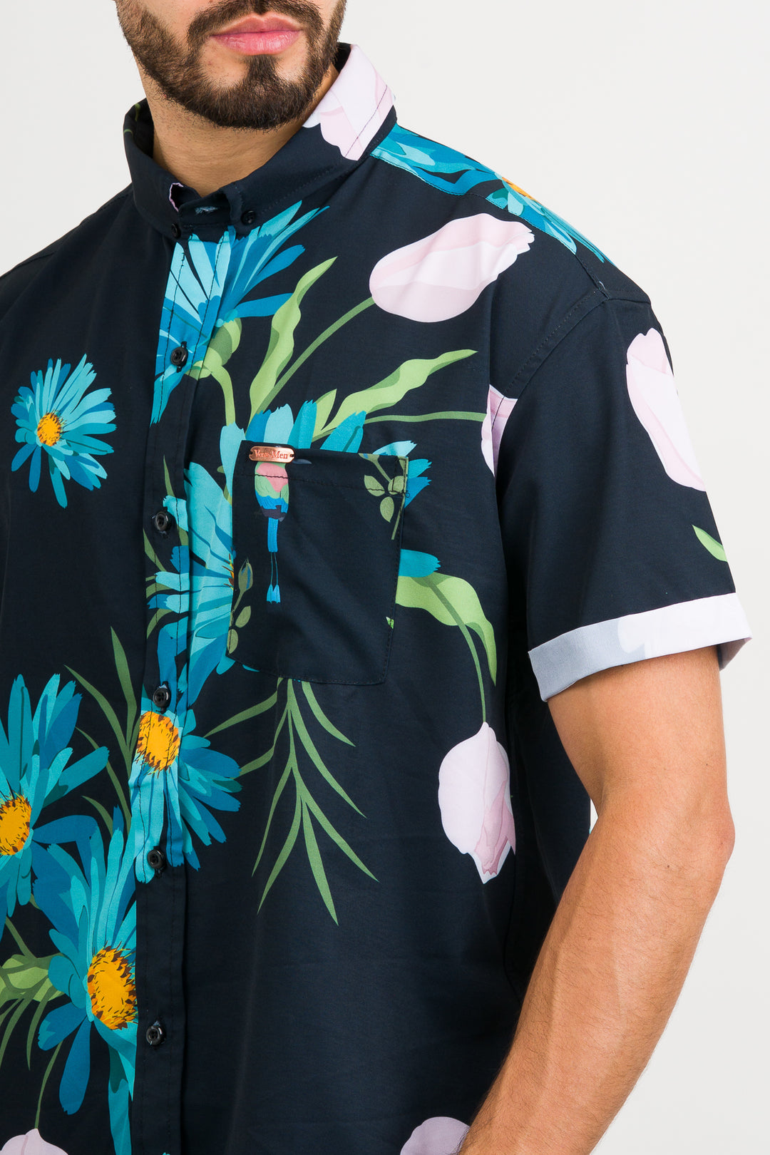 Camisa Button Darkuo