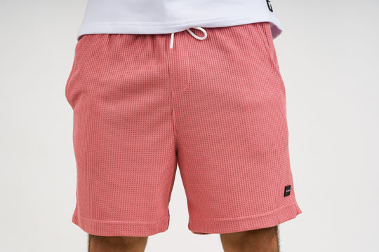 Pantaloneta Text Q Dark Rose