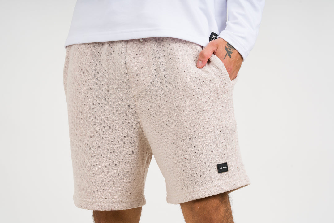 Pantaloneta Over Tejida Mc Beige