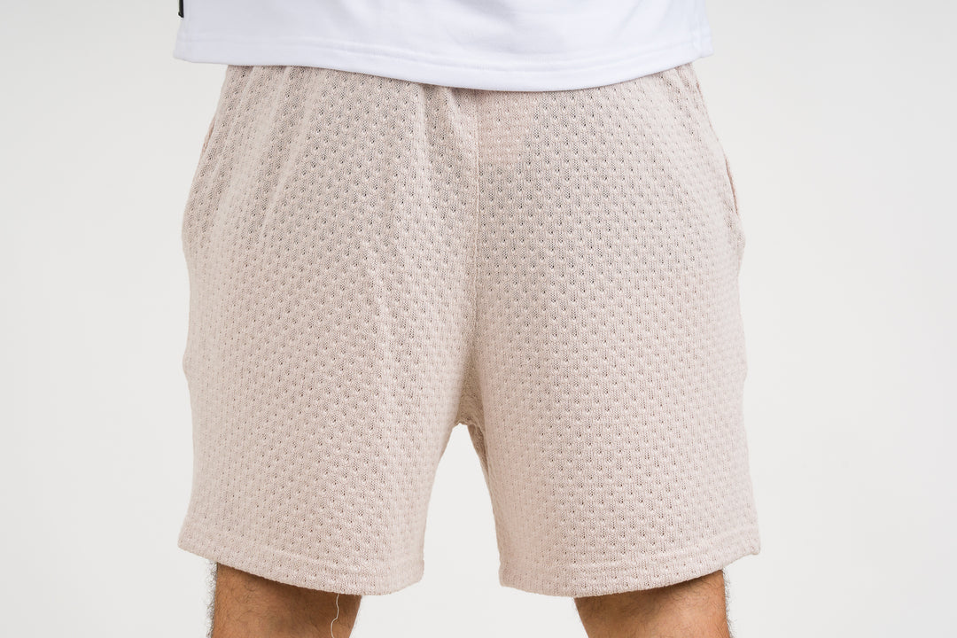 Pantaloneta Over Tejida Mc Beige
