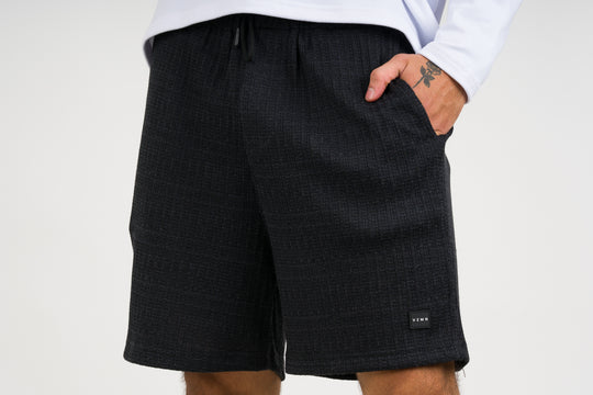 Pantaloneta Over Tejida Md Negro