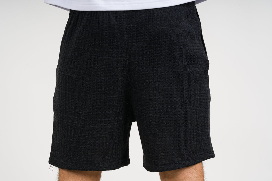 Pantaloneta Over Tejida Md Negro