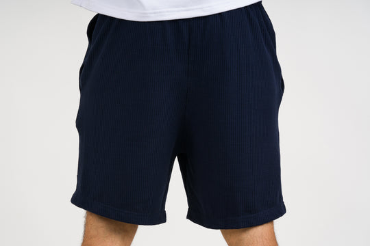 Pantaloneta Text Q Azul Navy