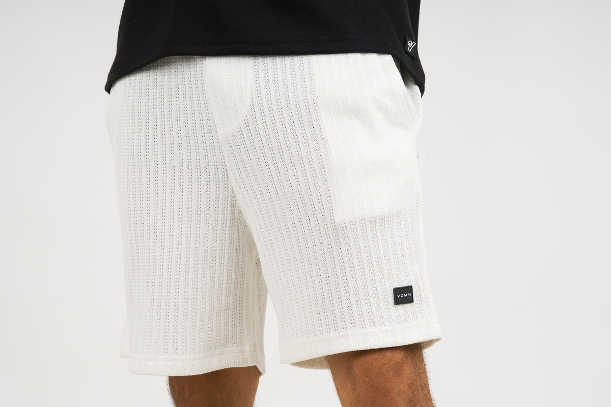Pantaloneta Over Tejida Md Blanca - Voszmen