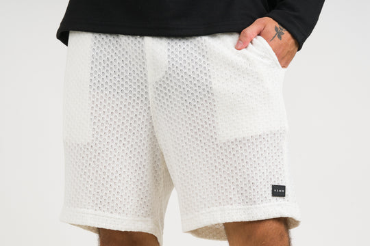 Pantaloneta Over Tejida Mc Blanco H