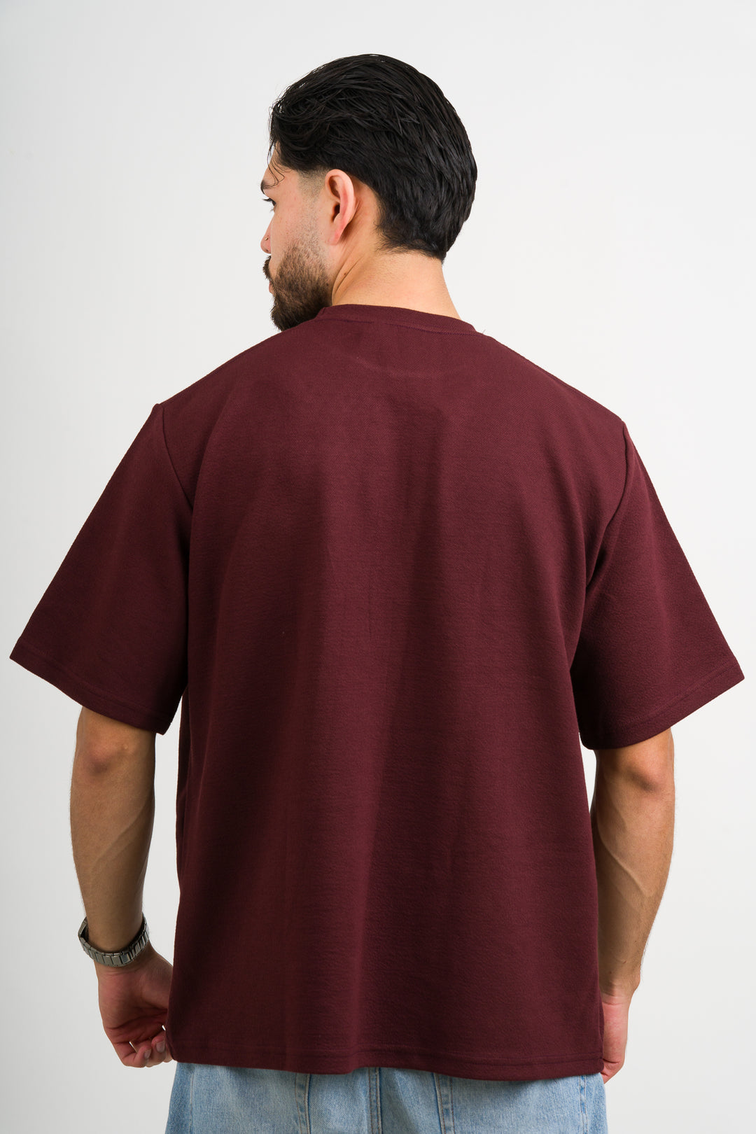 T-Shirt Over Text By Vino