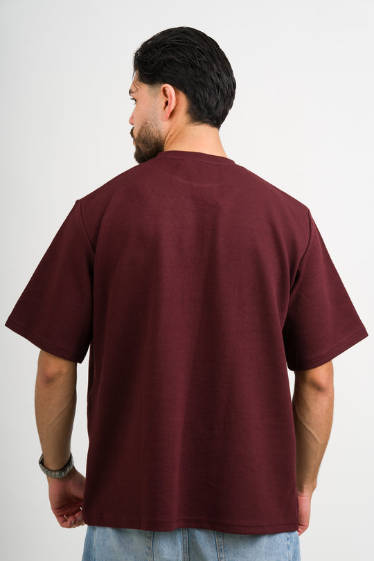 T-Shirt Over Text By Vino