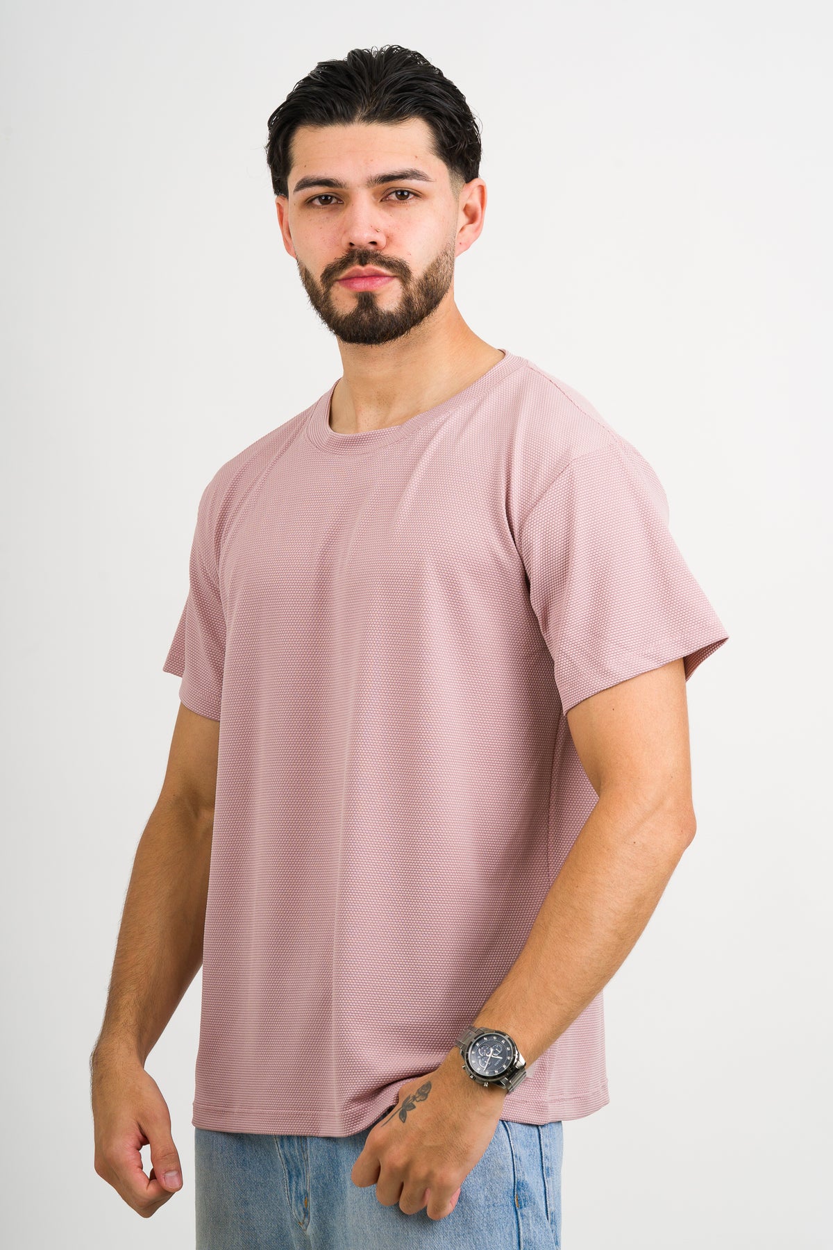 T-Shirt Text LM palo rosa - Voszmen
