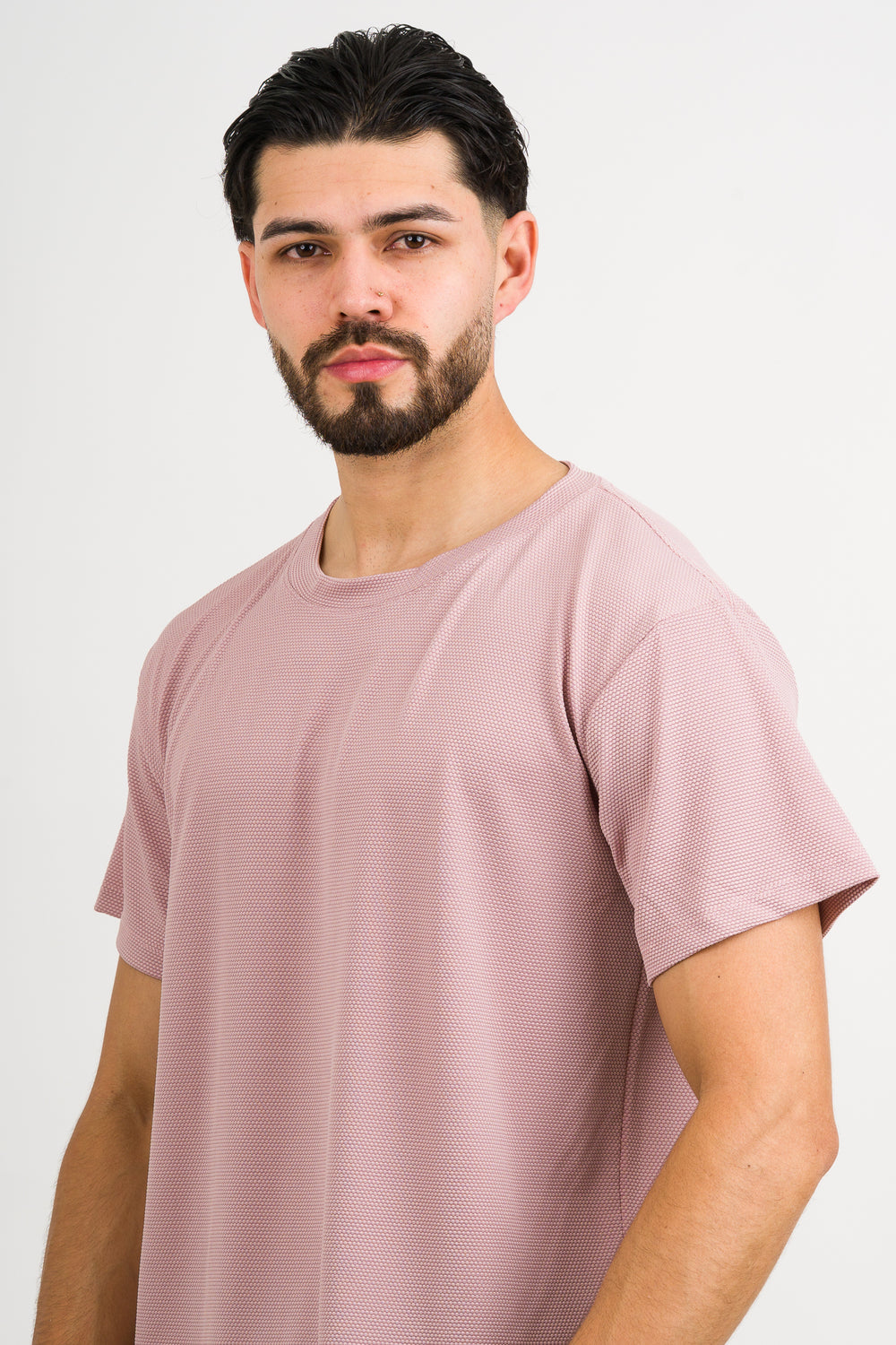 T-Shirt Text LM palo rosa