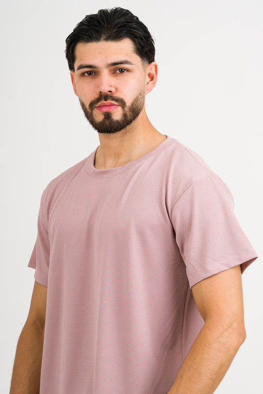 T-Shirt Text LM palo rosa - Voszmen