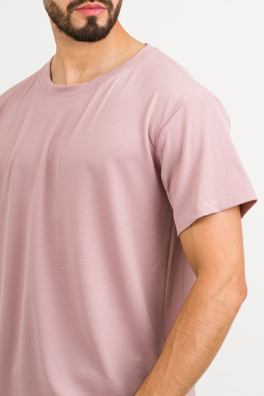 T-Shirt Text LM palo rosa - Voszmen