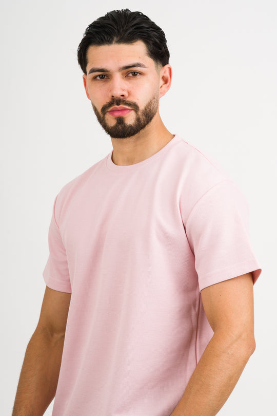 T-Shirt Text F Rosado - Voszmen
