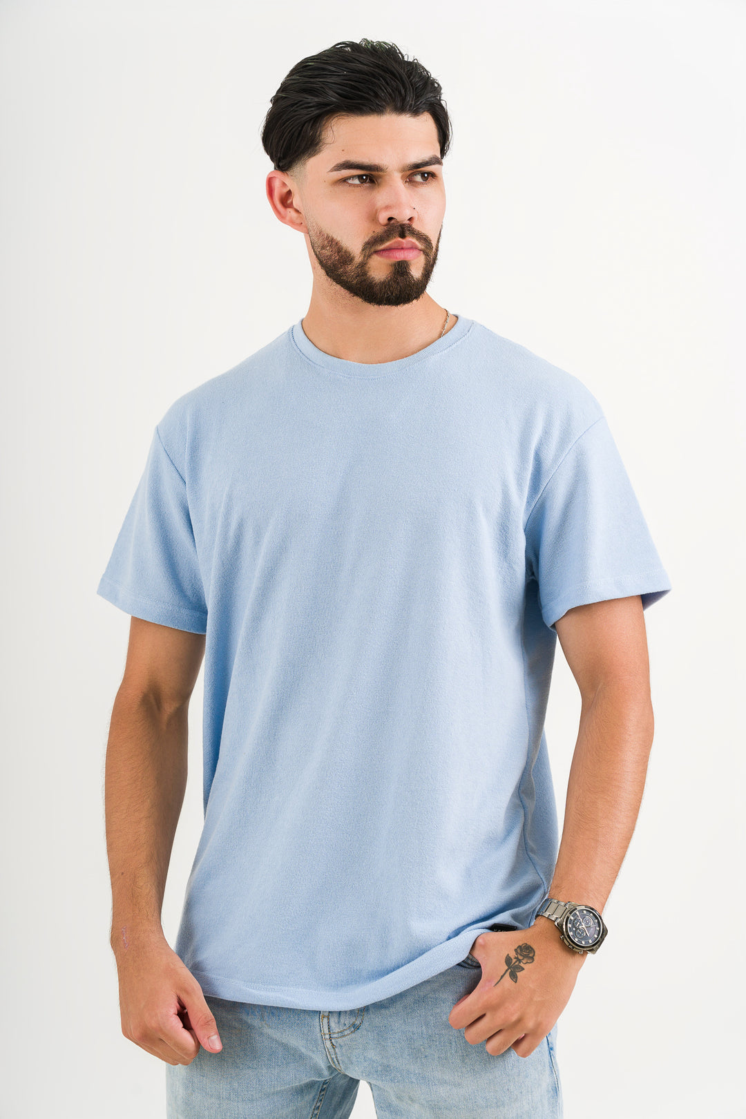 T-Shirt Text DL Celeste
