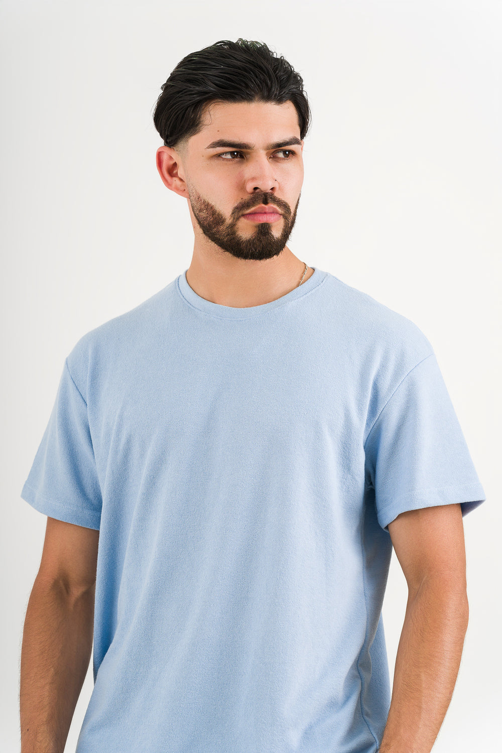 T-Shirt Text DL Celeste
