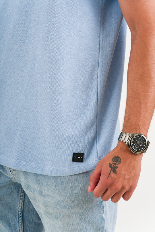 T-Shirt Text DL Celeste