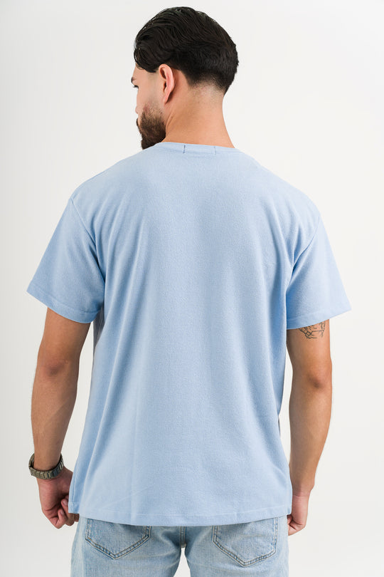 T-Shirt Text DL Celeste