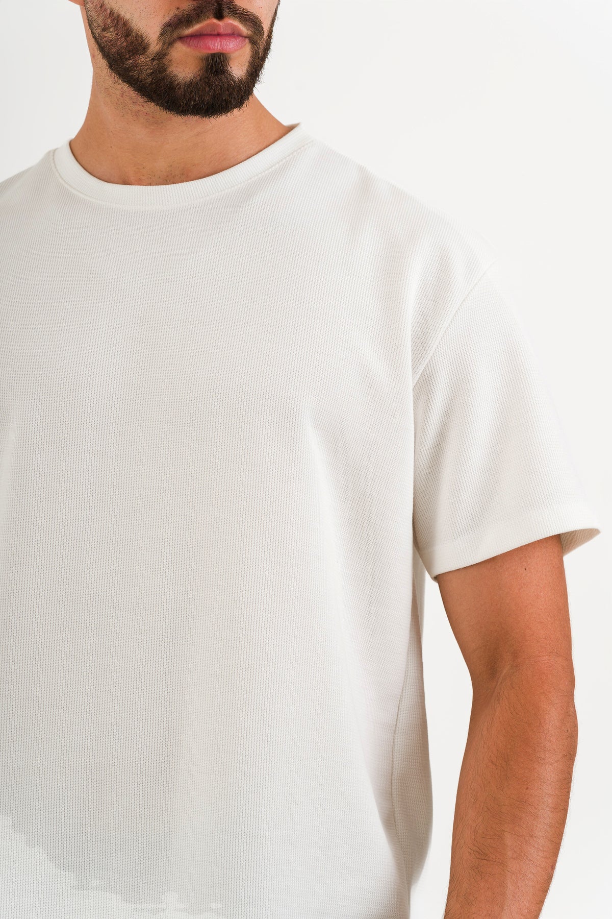 T-Shirt Text F Blanco - Voszmen