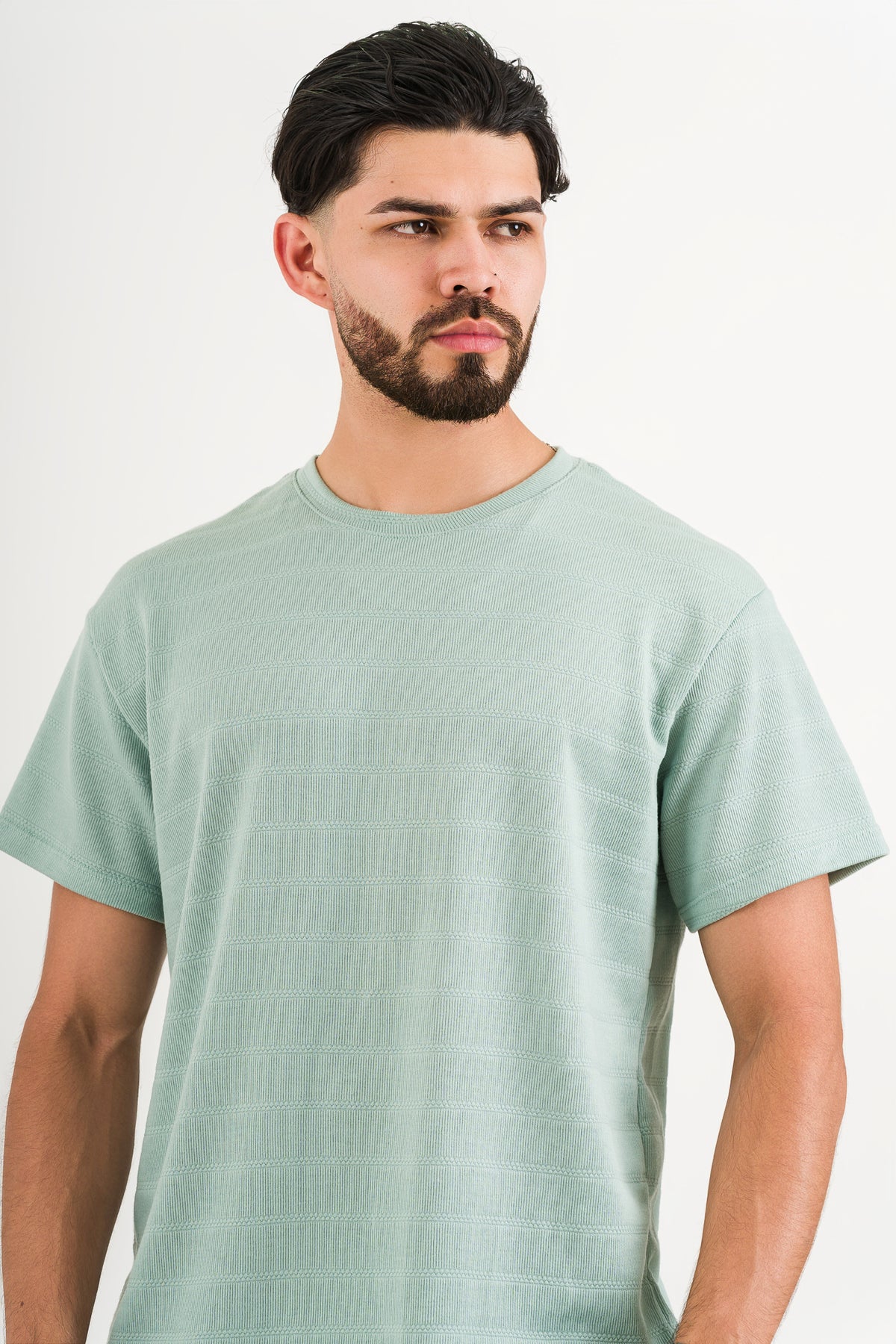 T-Shirt Text H Menta - Voszmen