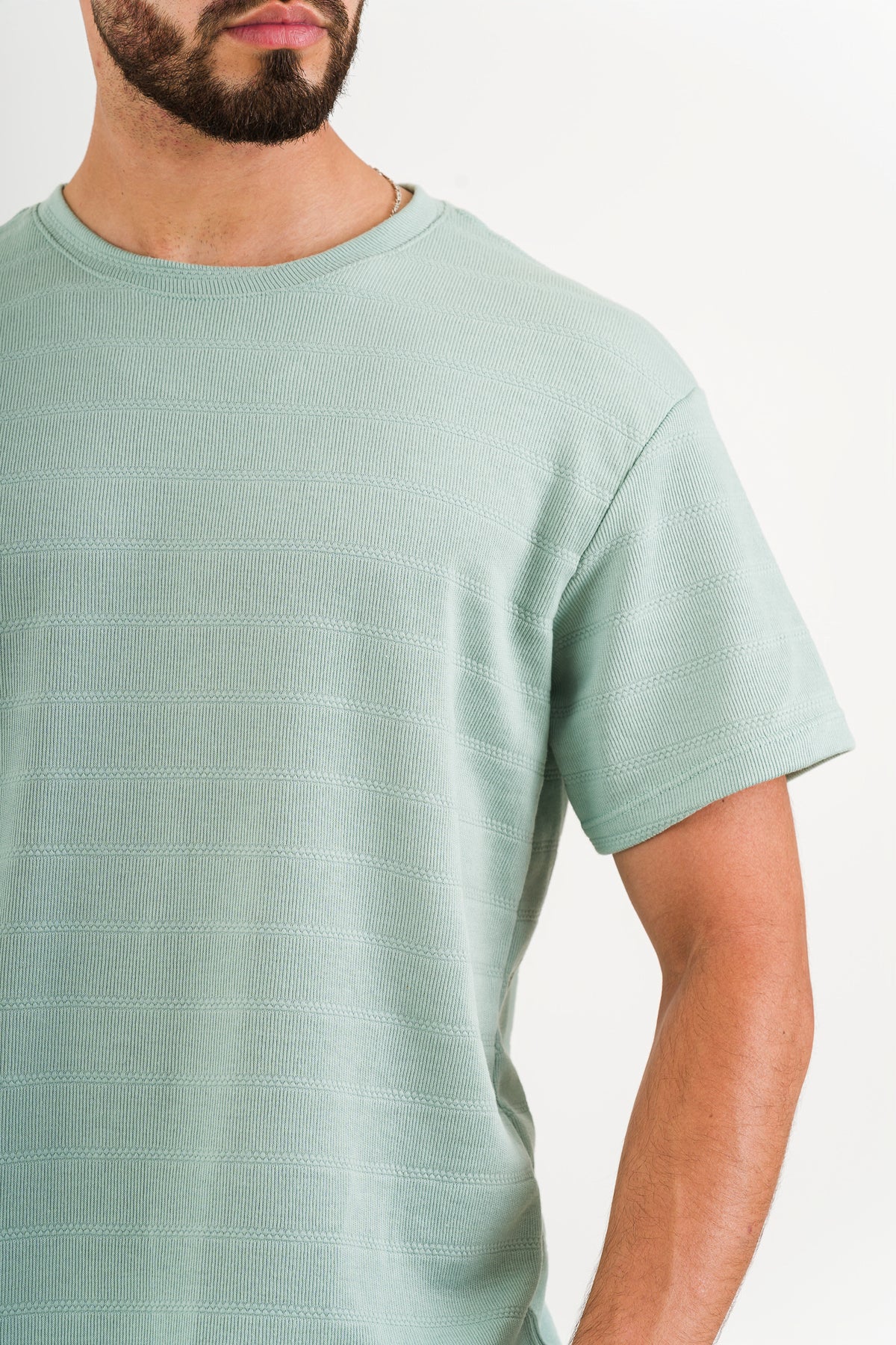 T-Shirt Text H Menta - Voszmen