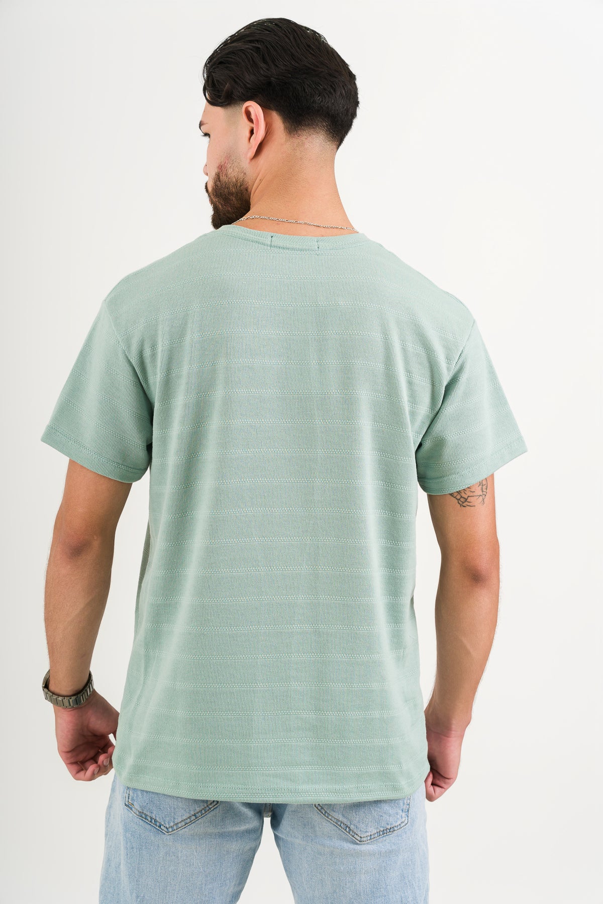 T-Shirt Text H Menta - Voszmen