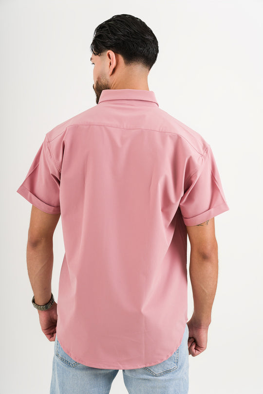 Camisa Button Triple Rose