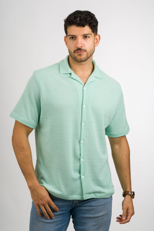 Camisa Text N Menta