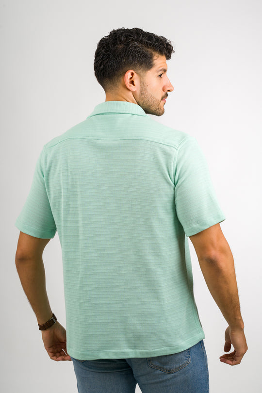 Camisa Text N Menta