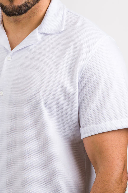 Camisa Text D Blanco
