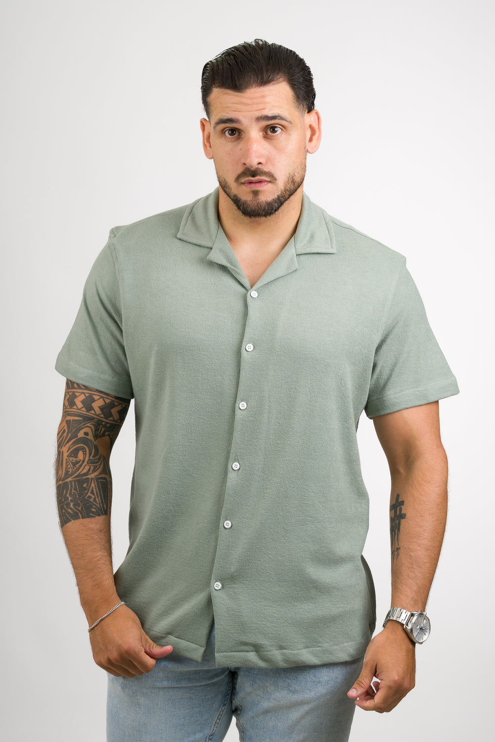Camisa Text DL Verde