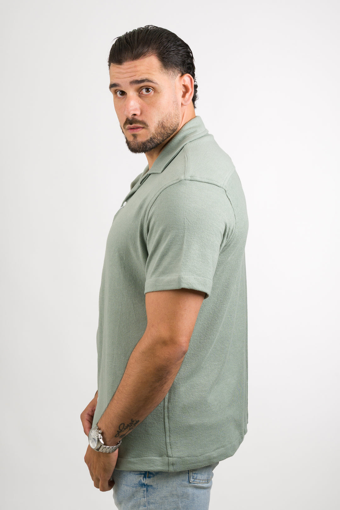 Camisa Text DL Verde