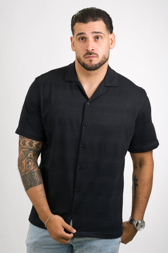 Camisa Text MG Negro