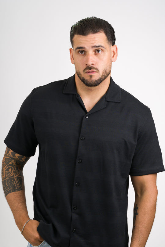 Camisa Text MG Negro