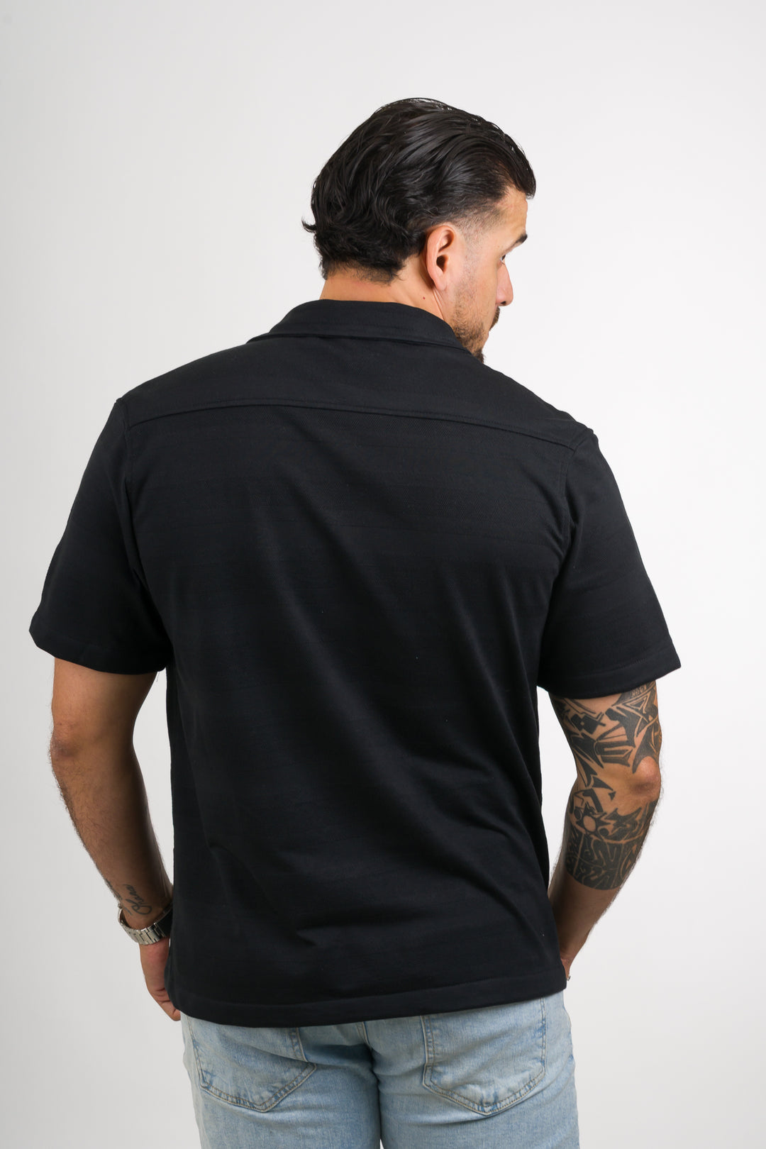 Camisa Text MG Negro