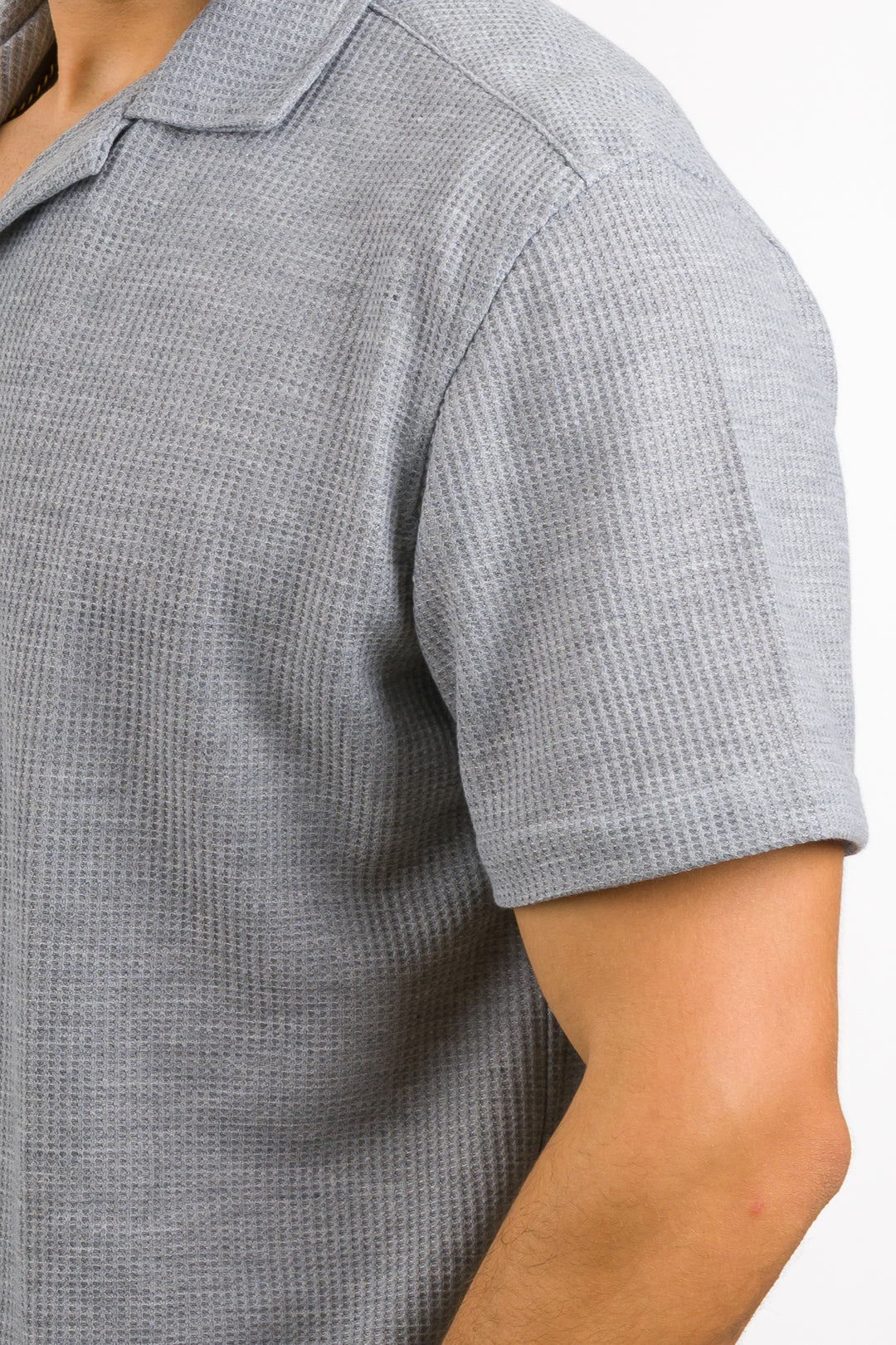 Camisa Text Q Gris