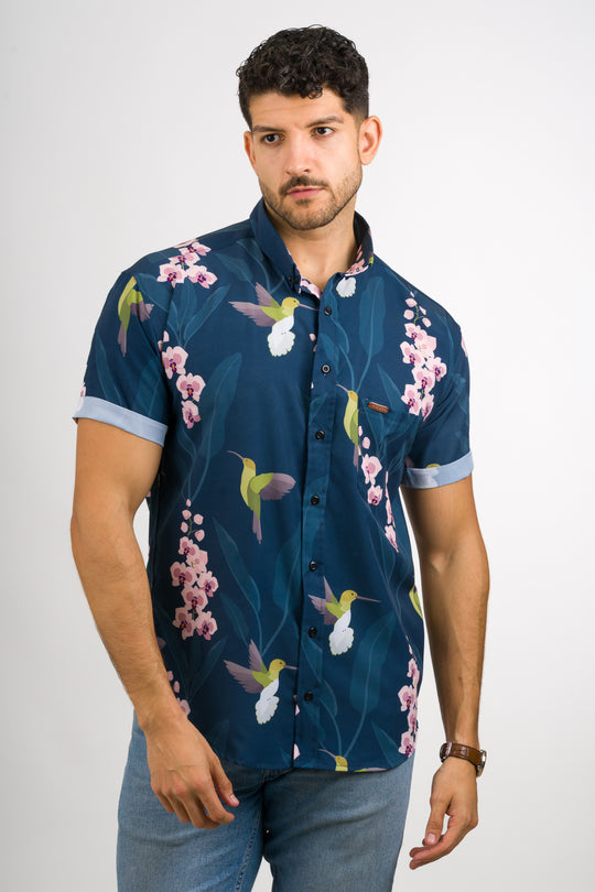 Camisa Button DarkBird