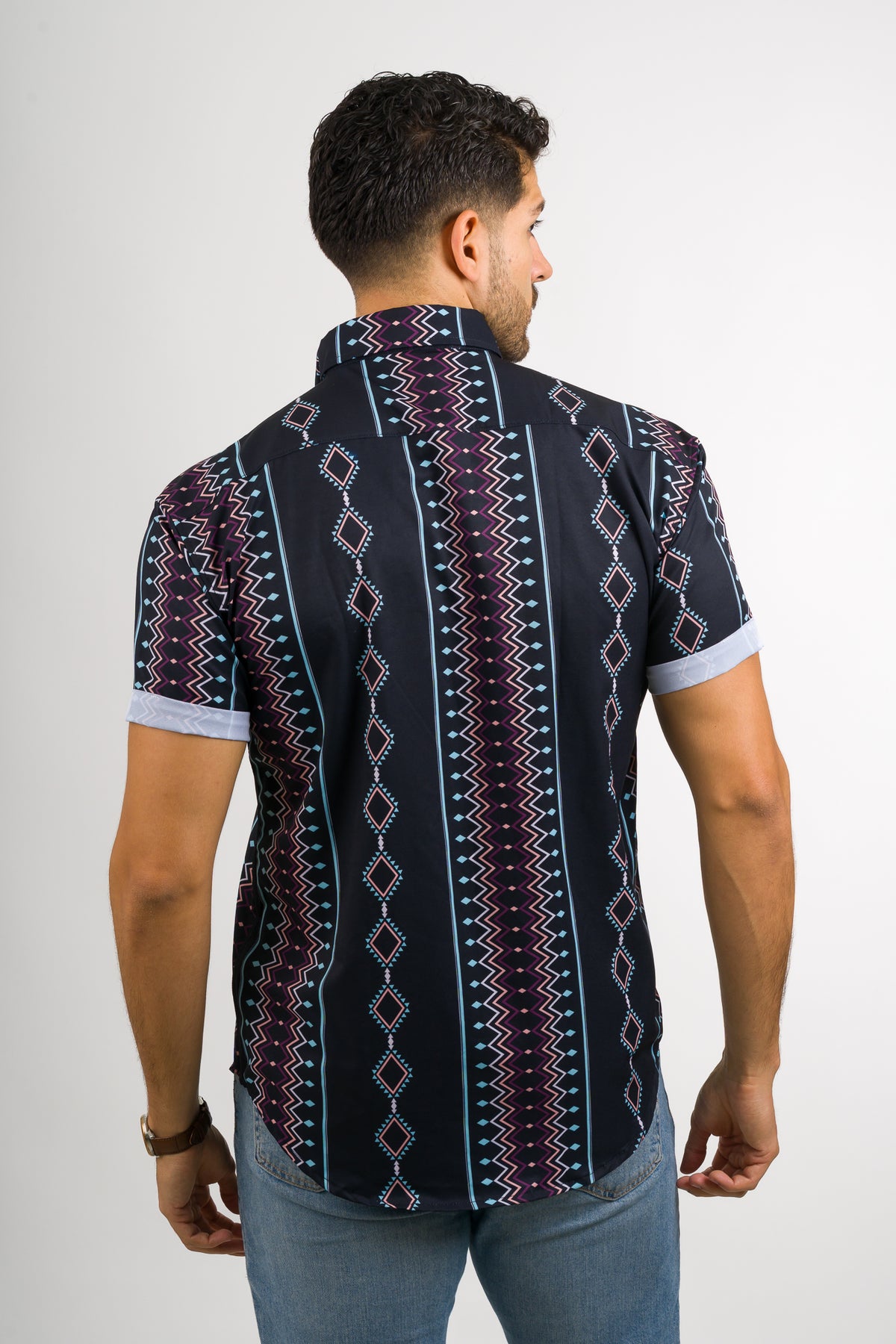 Camisa Button Black Tribu - Voszmen