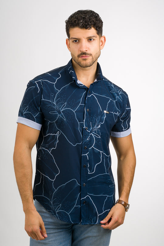 Camisa Button Night Fall
