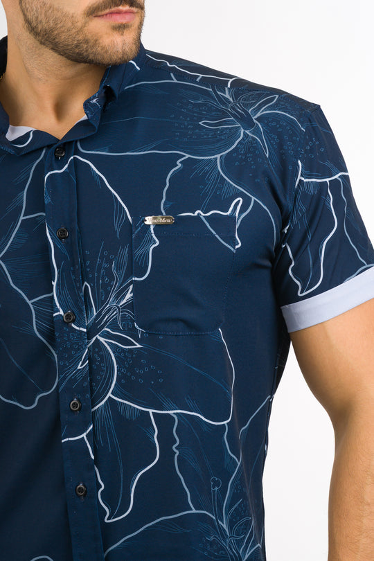Camisa Button Night Fall