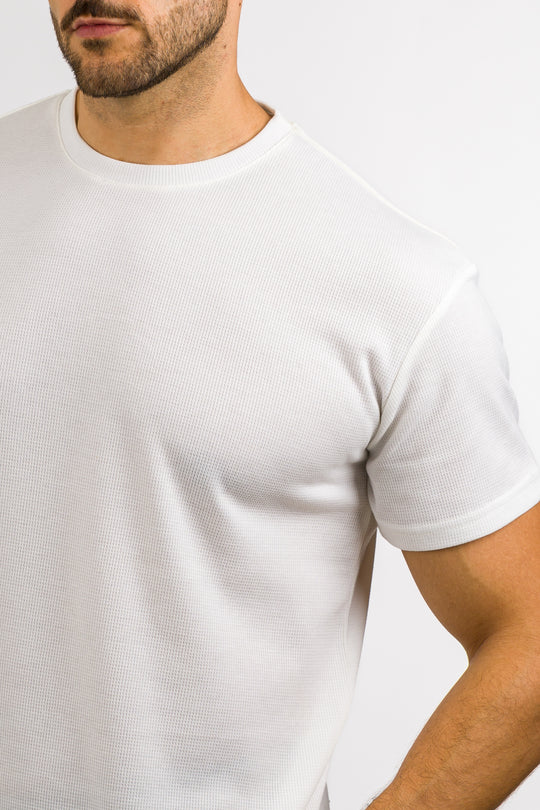 T-Shirt Text M Blanco H