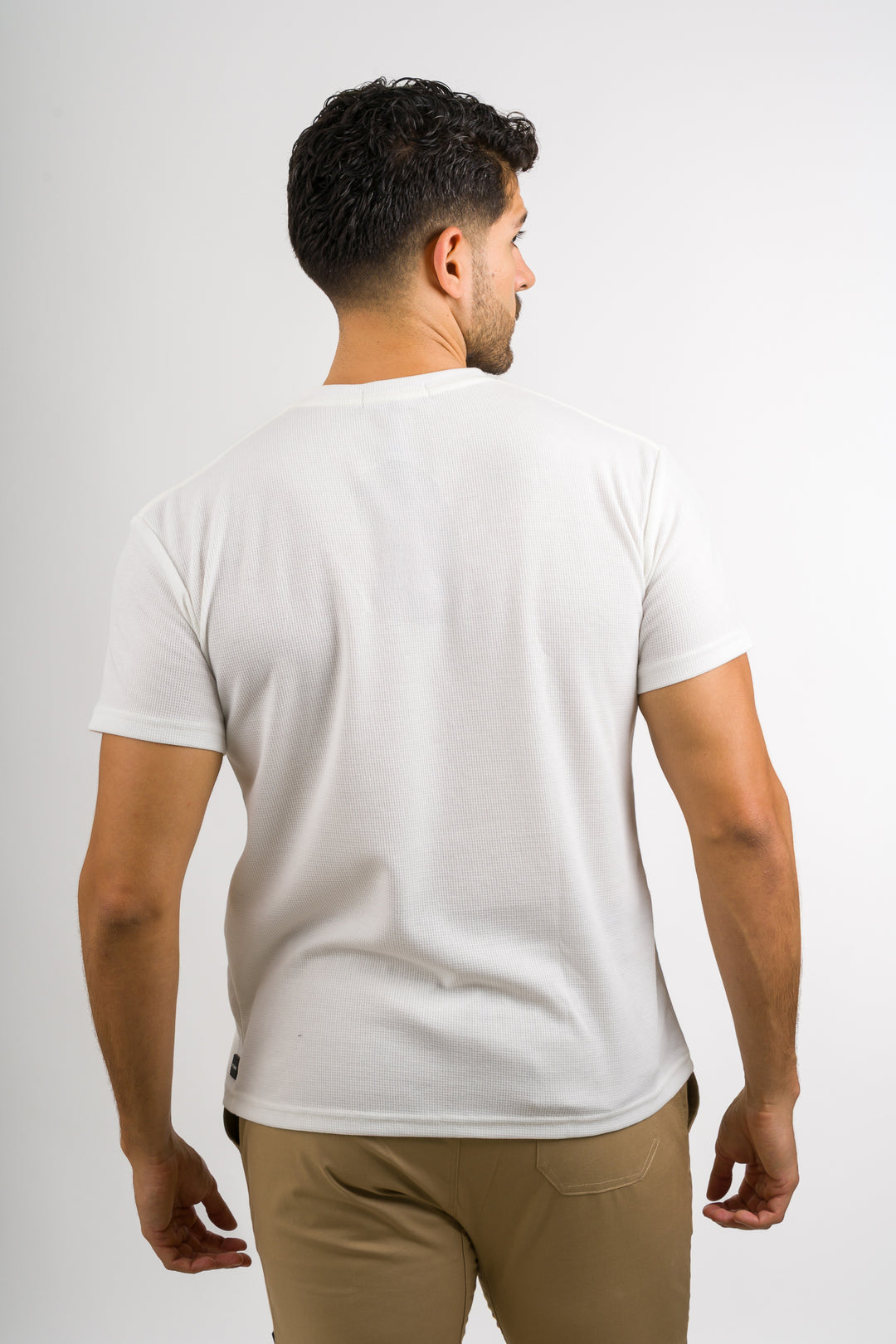 T-Shirt Text M Blanco H