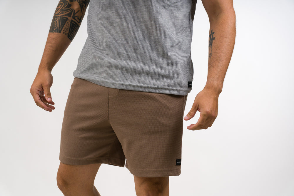 Pantaloneta Text F Café