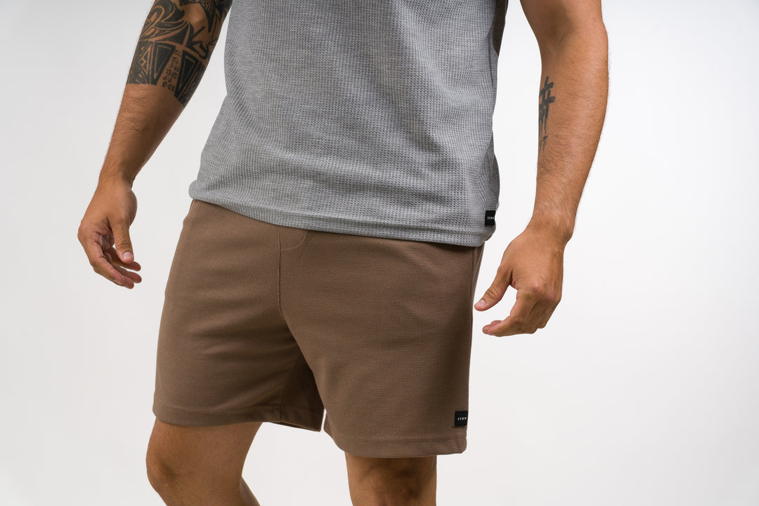 Pantaloneta Text F Café