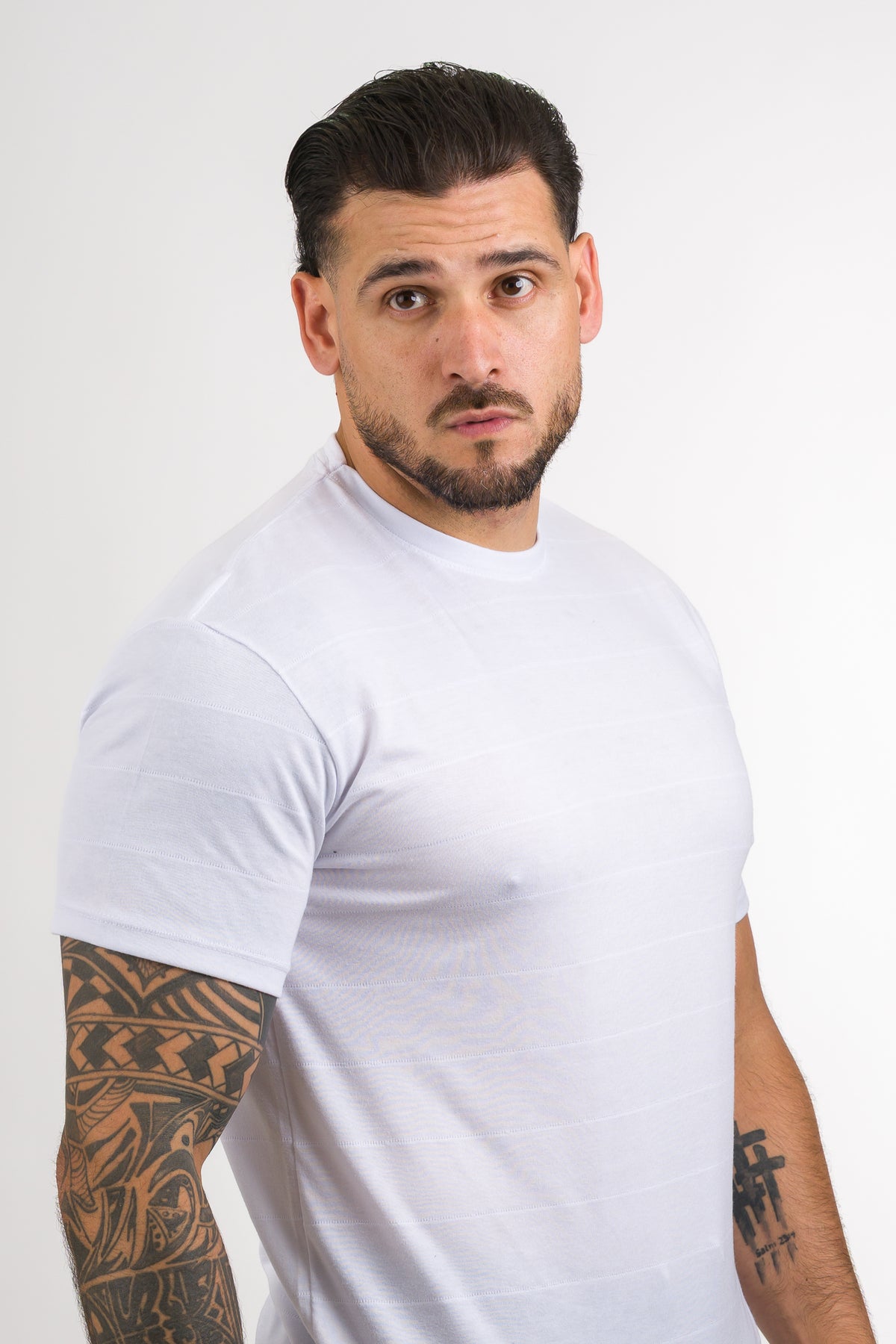 T-Shirt Text LV Blanco - Voszmen
