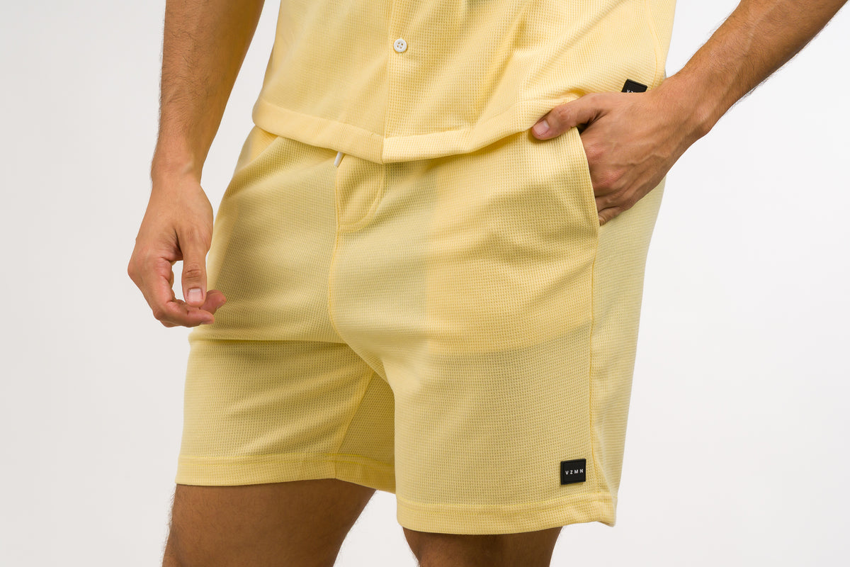 Pantaloneta Text M Yellown - Voszmen