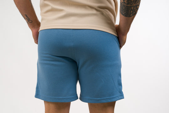 Pantaloneta Text M Celeste