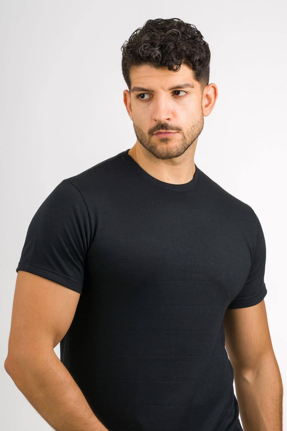T-Shirt Text LB Negro