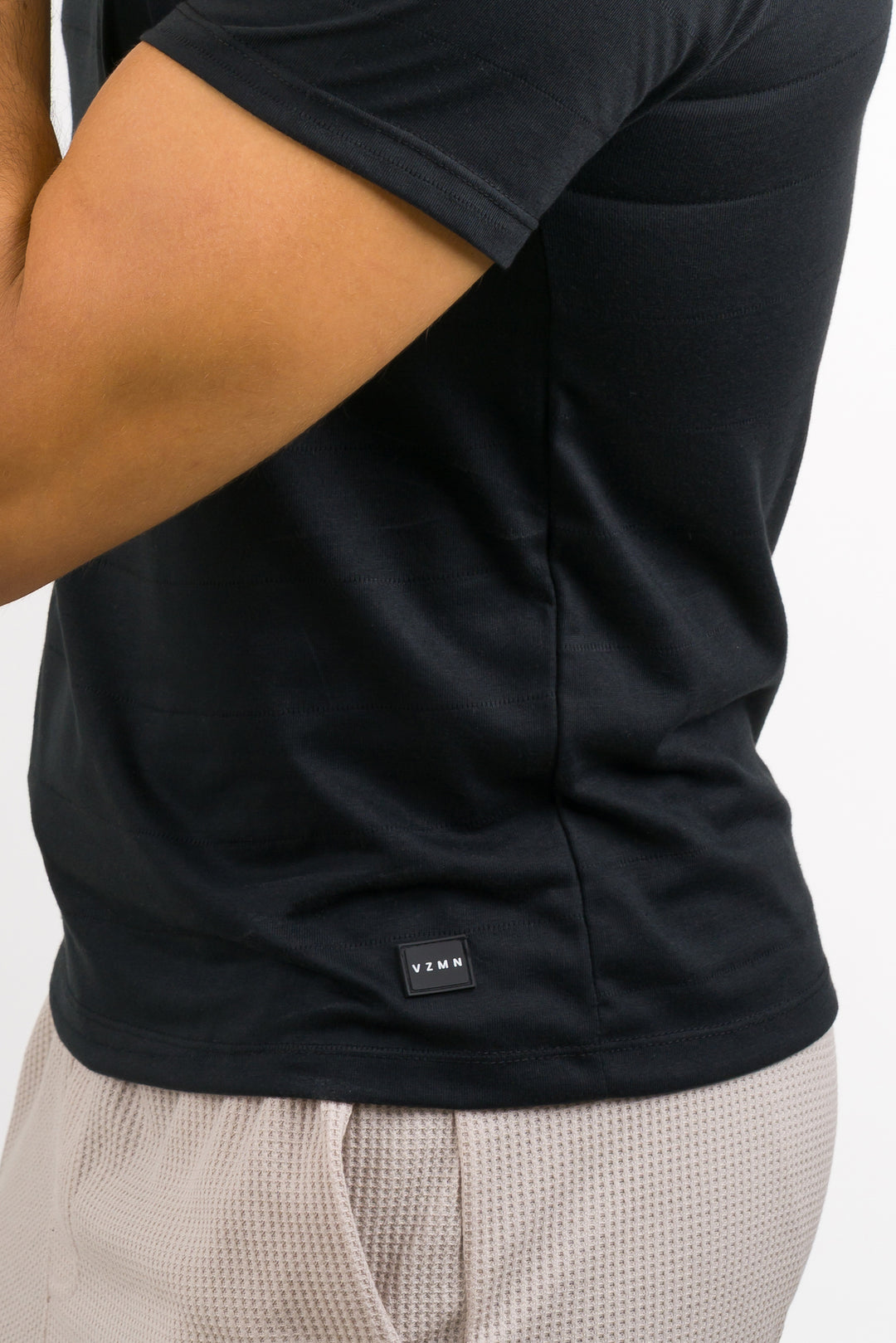T-Shirt Text LB Negro
