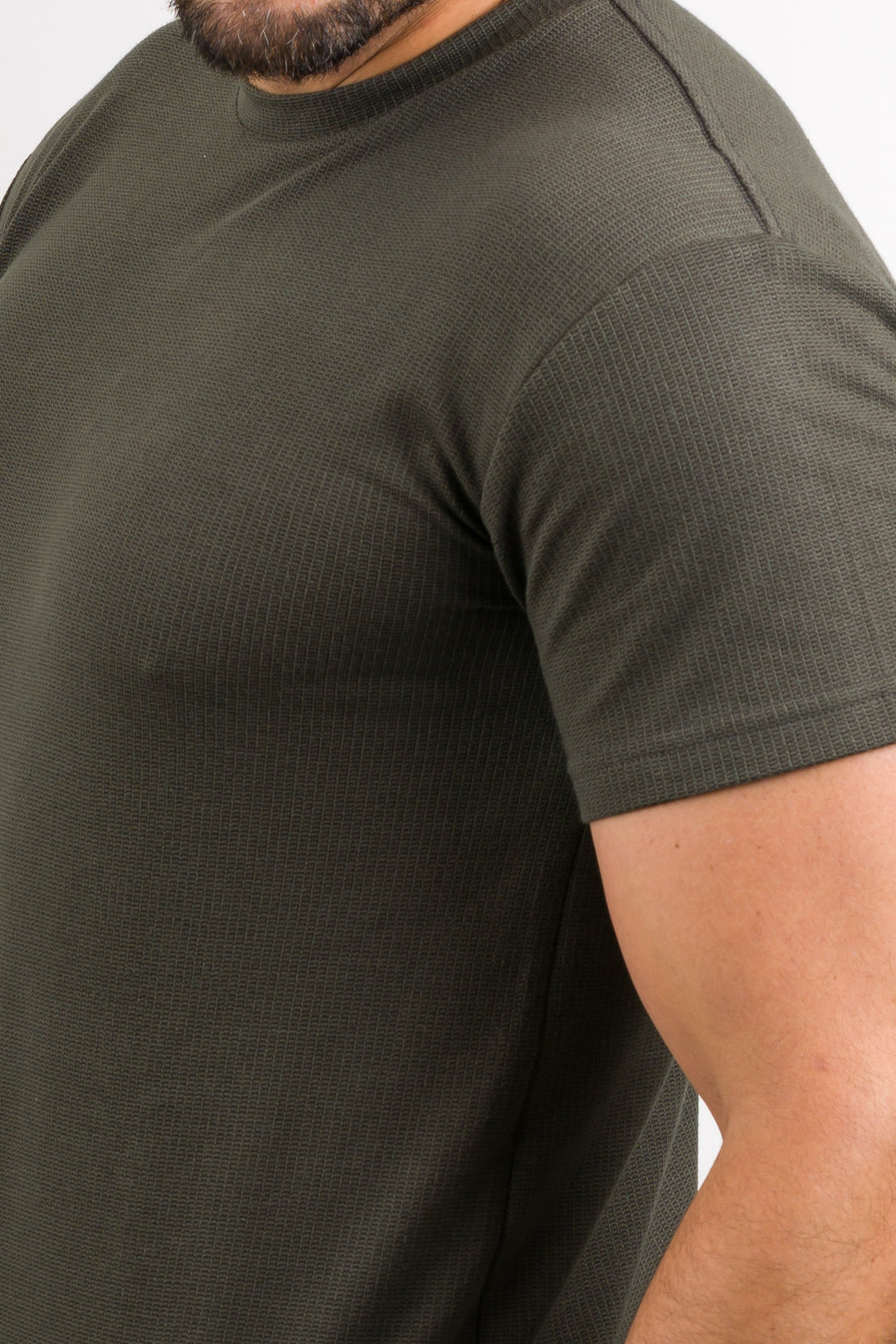 T-Shirt Text NW Verde Musgo
