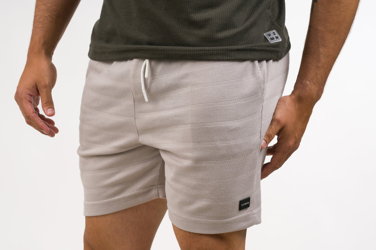 Pantaloneta Text H Beige - Voszmen